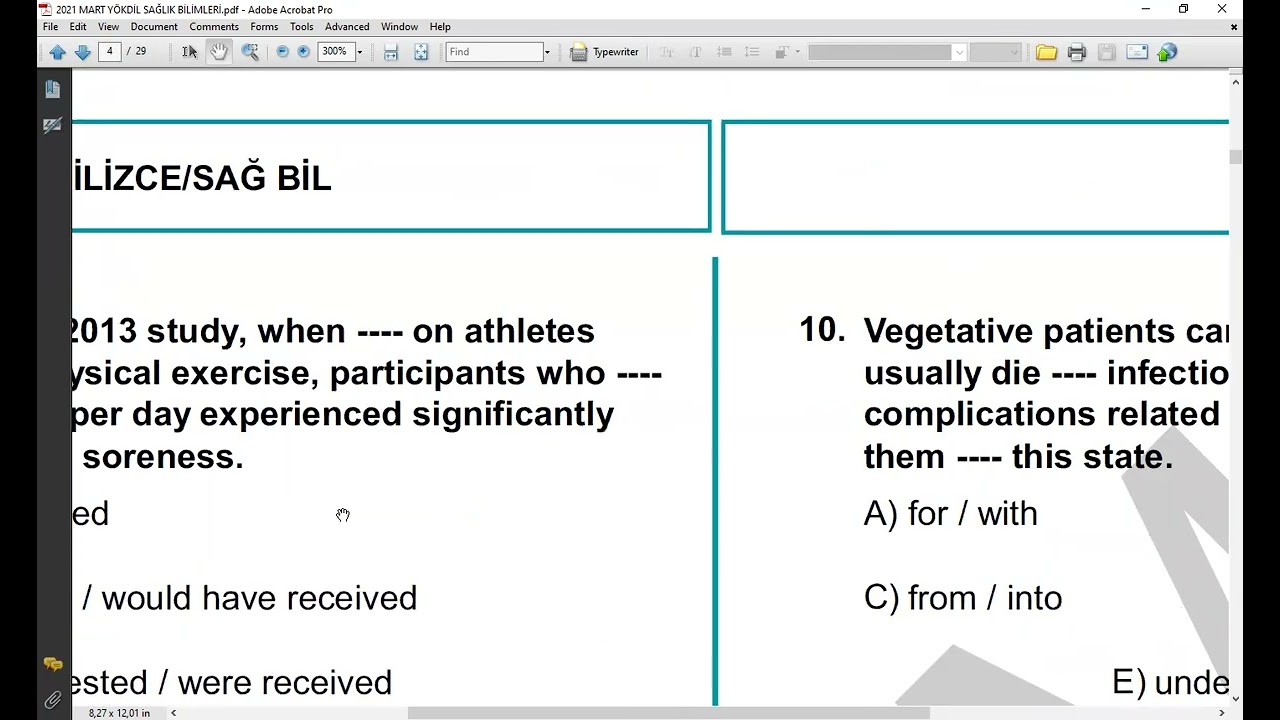2021 MART SAĞLIK YÖKDİL 1 25