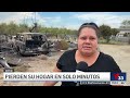Familia queda desplazada tras incendio en vivienda de Ripon