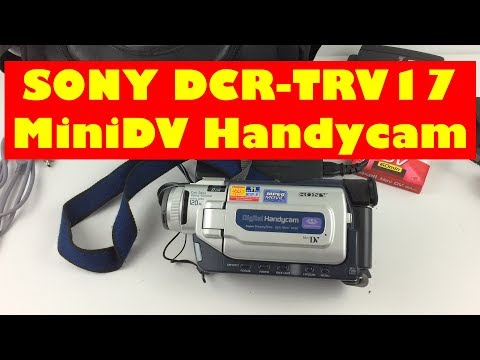 SONY　DCR-TRV17　MiniDV対応 Sony Handycam DCR-TRV17E Mini DV Camcorder for sale online