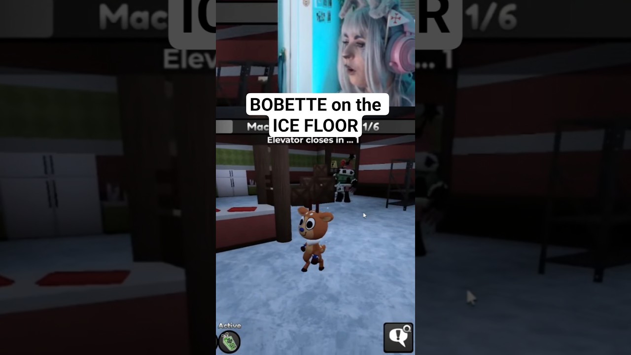 Bobette on ice! #roblox #dandysworld #cosplay #gaming #streamer #funny
