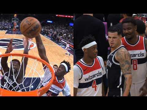 AJ Dybantsa back-to-back dunks even had Michael Porter Jr in disbelief 😂