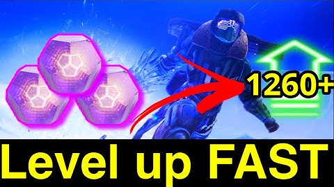 How to power level up FAST to 1260 Power(Destiny 2 beyond light leveling Guide)