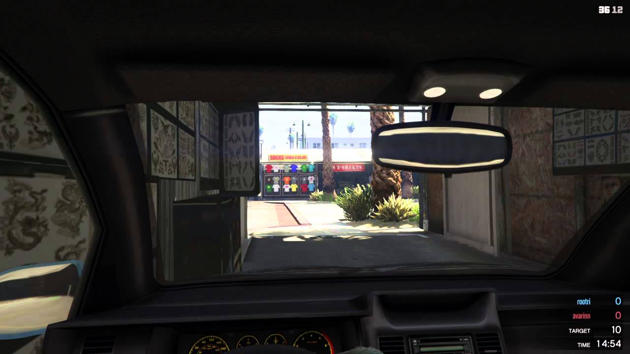 Hide-and-seek close call - GTA Online