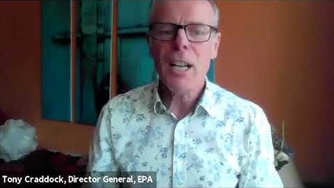 Tony Craddock, Director General, Emerging Payments Association presenting Opening Remarks at PAY360