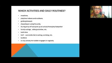 Parent Implemented Interventions At Home