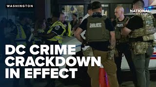 300+ arrests in D.C. as federal crackdown intensifies