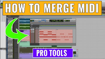 How to Merge MIDI in Pro Tools -- OBEDIA.com One-On-One Avid Pro Tools Training and Tutoring