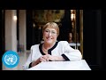 Michelle Bachelet Jeria - Dialogue for the next UN Chief position | United Nations
