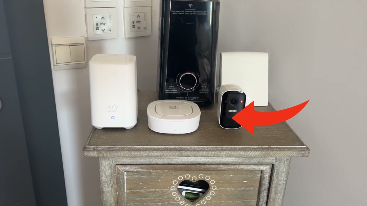 Eufy Cam Security - volume comparaison