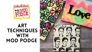 12+ Things to Add to Mod Podge for Artful Effects 