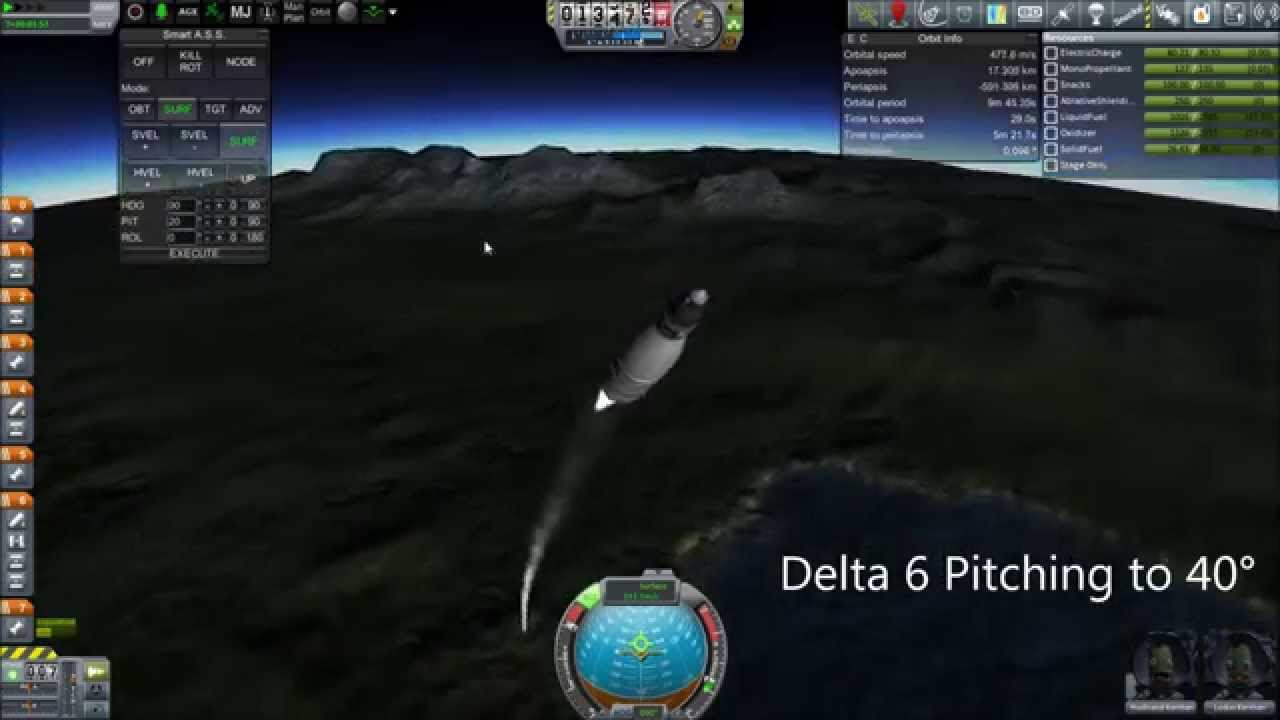 Delta VI Space Construction Mission - YouTube