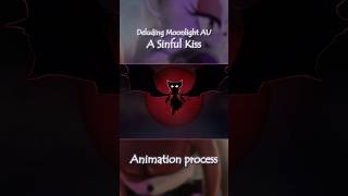 Deluding Moonlight Au A Sinful Kiss Blood Moon Animation Process
