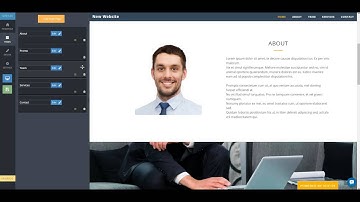 SITE123 - How to edit your About page