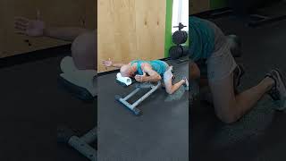 Prone Shoulder External Rotation in 90° Abduction Hold