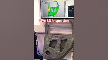 Live 3D Scanning Inspection #3dscanning #3dscanner #dimensionengineering #qualitycontrol #mechanical