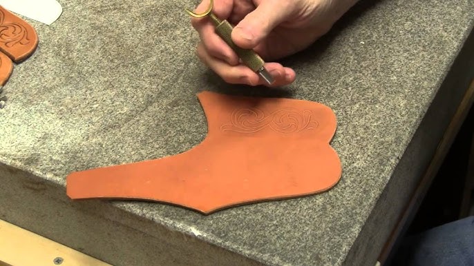Leather working How to lace leather knife sheaths by hand 