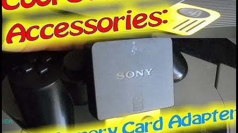 Cool Gaming Accessories: PS3 Memory Card Adapter