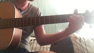 Radiohead - How do You? (acoustic guitar cover)