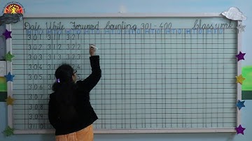 PREP MATHS REVISION FORWARD COUNTING 301 to 400