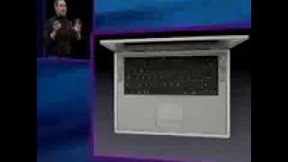 Macworld 2001 SF PowerBook G4 Titanium Intro