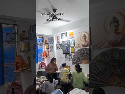 art and Craft Center Patna Kankarbagh #drawing #kankarbagh #painting #virul