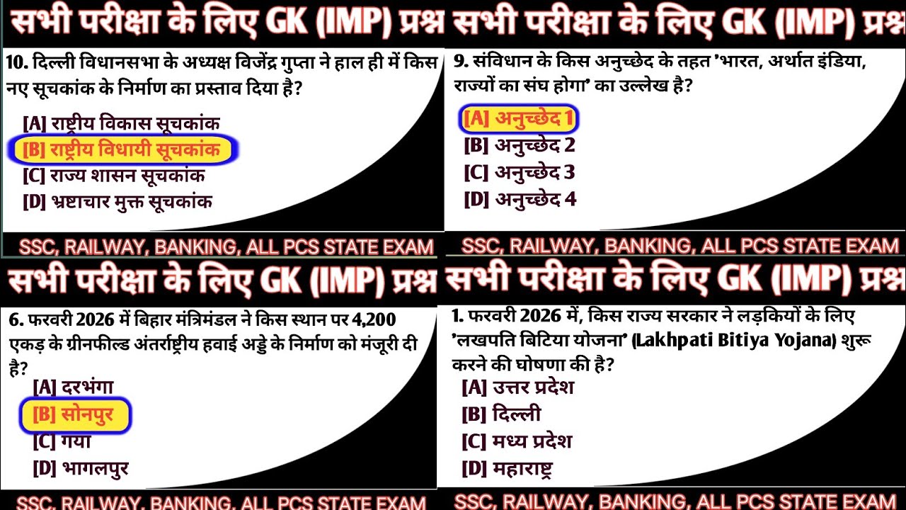 GK in Hindi | GK Quiz | General Knowledge Hindi | current affairs | जीके हिंदी | जनरल नॉलेज प्रश्न |