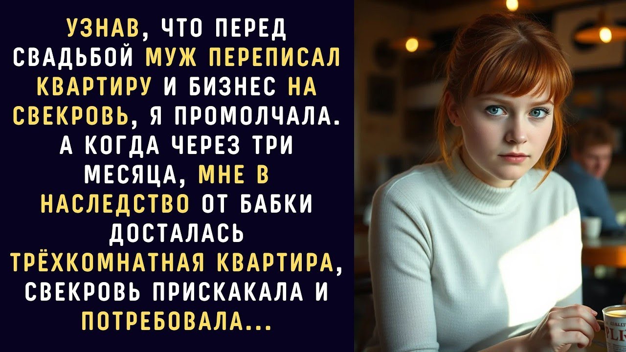 Узнав, что перед свадьбой муж переписал квартиру и бизнес … А КОГДА НАСТАЛ МОЙ ЧАС — ОНИ ОЦЕПЕНЕЛИ