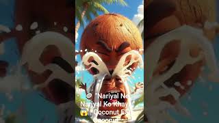 🥥 "Nariyal Ne Nariyal Ko Khaya! 😱 | Coconut Eats Coconut" #aivideo #bananafunny #viralvideo #shorts
