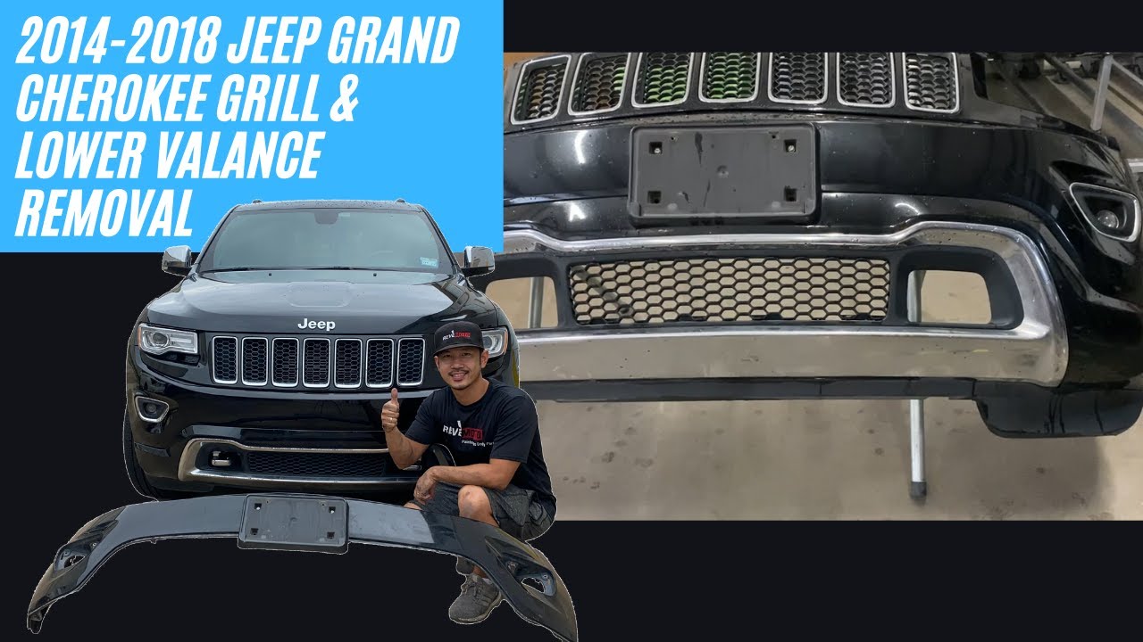 20142018 Jeep Grand Cherokee bumper replacement, Part 2 ReveMoto