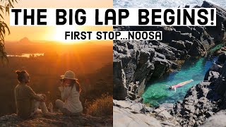 We're Travelling Australia FULL TIME! The Big Lap Begins in Noosa