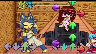 Fnf Friday Night Funkin Vs Ankha Dive Into Egypt Continuation Game 2 - Hard Level