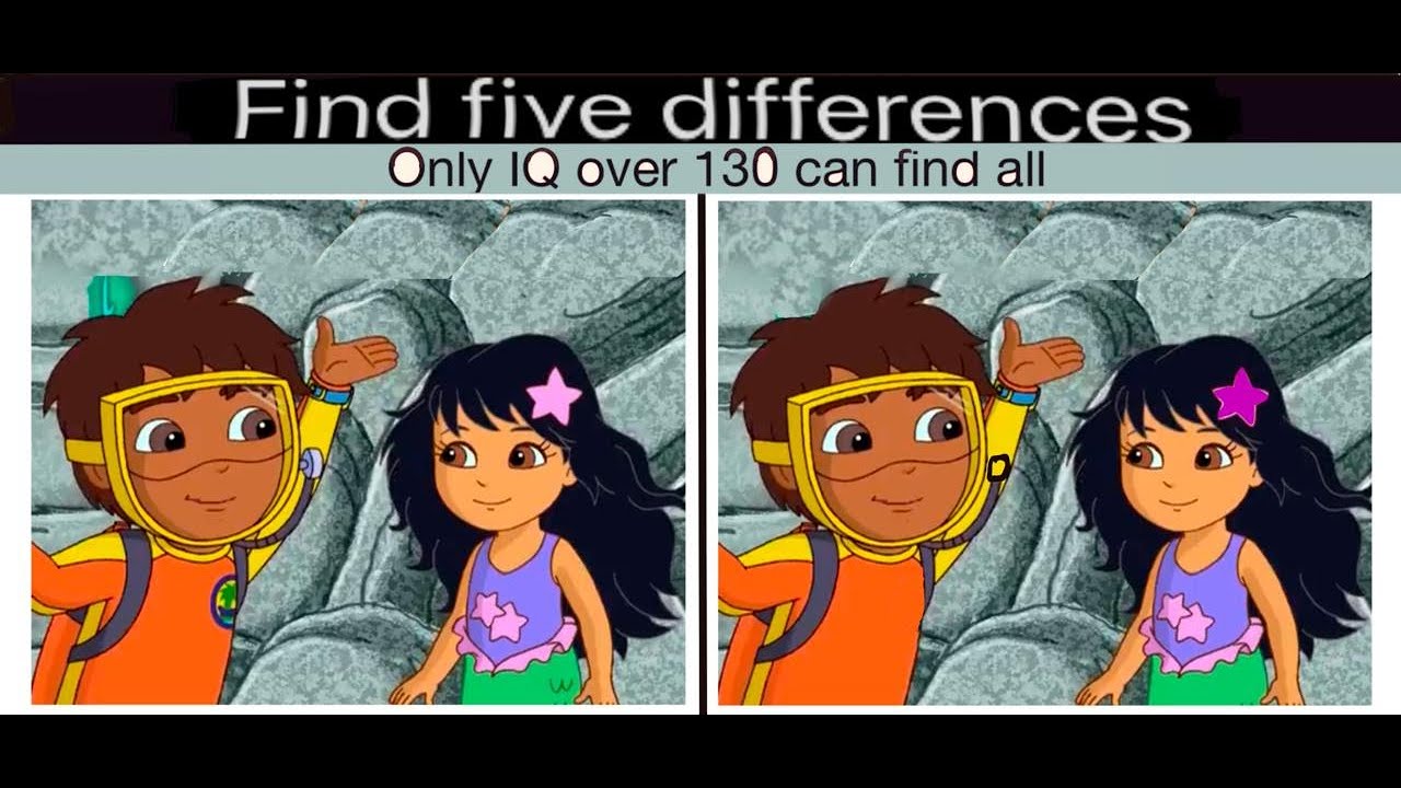Find a difference - Go, Diego, Go - YouTube