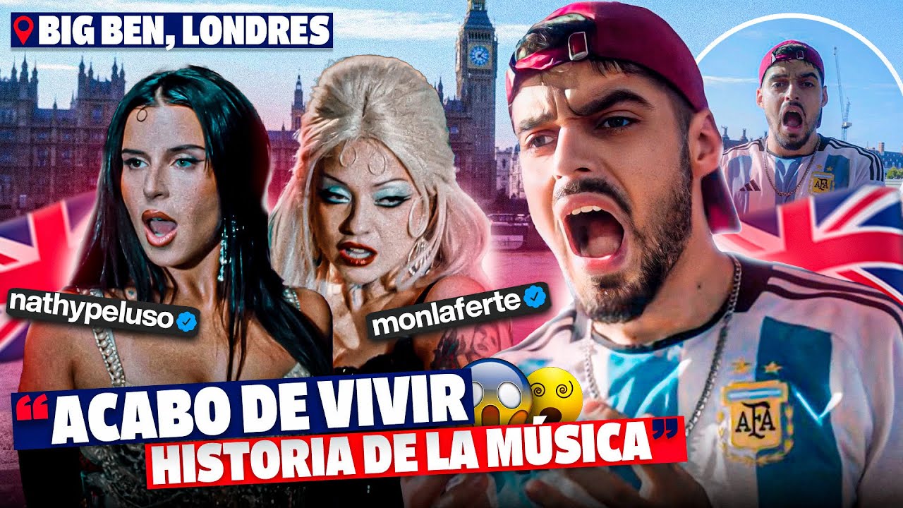 REACCIONANDO EN LONDRES a MON LAFERTE x NATI PELUSO – Esta Colaboración me ROMPE el ALMA 🇬🇧🔥