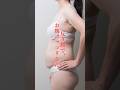 反り腰でお腹ポッコリさん、タオルで【空中縄跳び】一緒にやろうね〜
