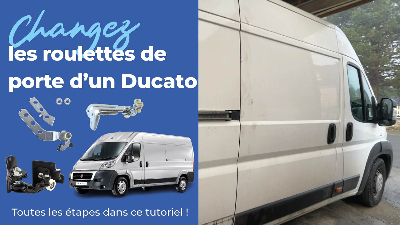 Roulette De Porte Coulissante YINETTECH Pour Fiat Ducato, Citroën Jumper, Peugeot Boxer - Conduite à Gauche