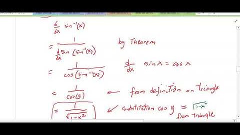 Calculus 1   Derivatives of inverse functions 3. 7 part 2