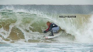 Surfing】ケリー・スレーターが激浅インサイドバレルを高速アップスで