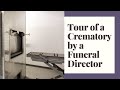 Tour of a crematory by a funeral director