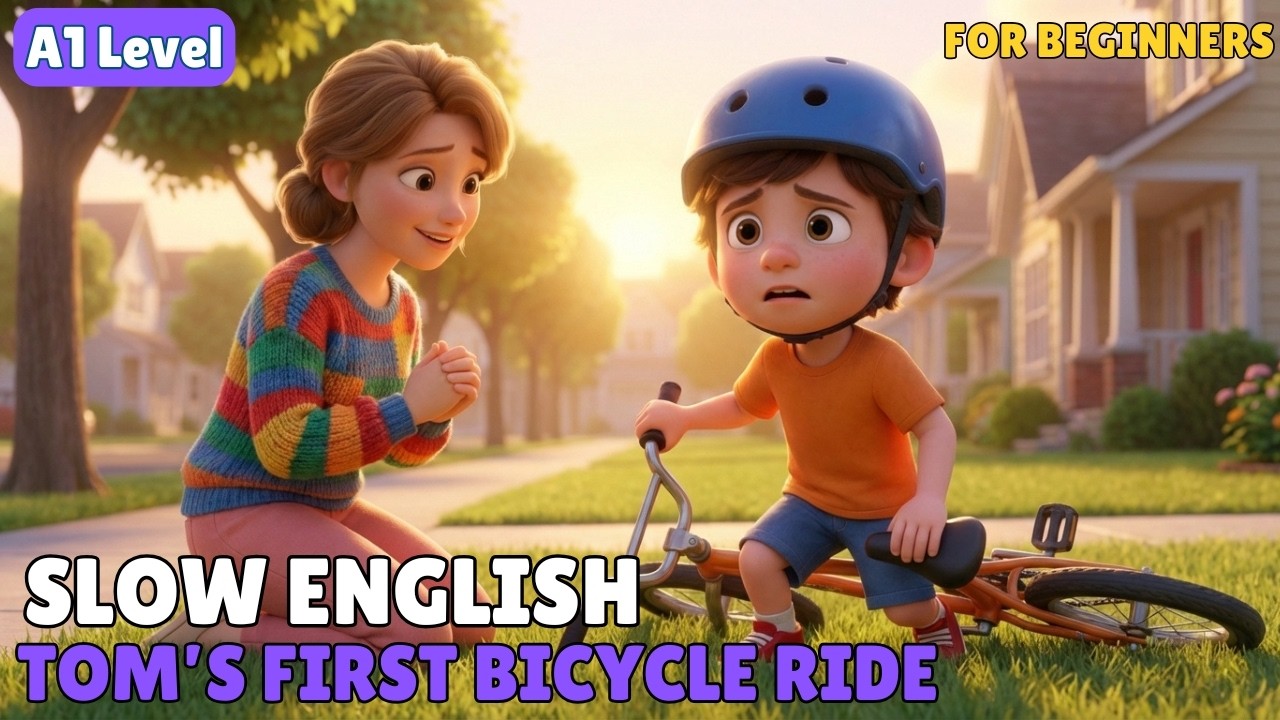 He Almost Gave Up Then This Happened 🚲 English Listening Practice for Start Learning English A1Level