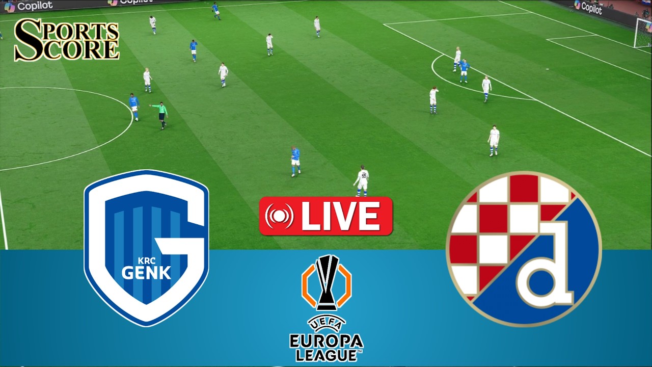 🔴 Live Genk vs Dinamo Zagreb | UEFA Europa League 2026 | Full Match – Video Game Simulation