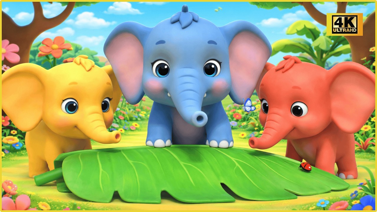 Chú Voi Con Ở Bản Đôn - Chú Vịt Con - Nhạc Thiếu Nhi Vui Nhộn - Thỏ Trắng Dễ Thương