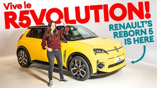 Vive la R5VOLUTION! Allnew Renault 5 electric supermini is finally HERE  | Electrifying.com