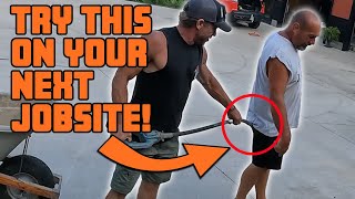This Concrete Looks Like Real Wood! 🔥 Barnwood Stamping + Vibrator Demo