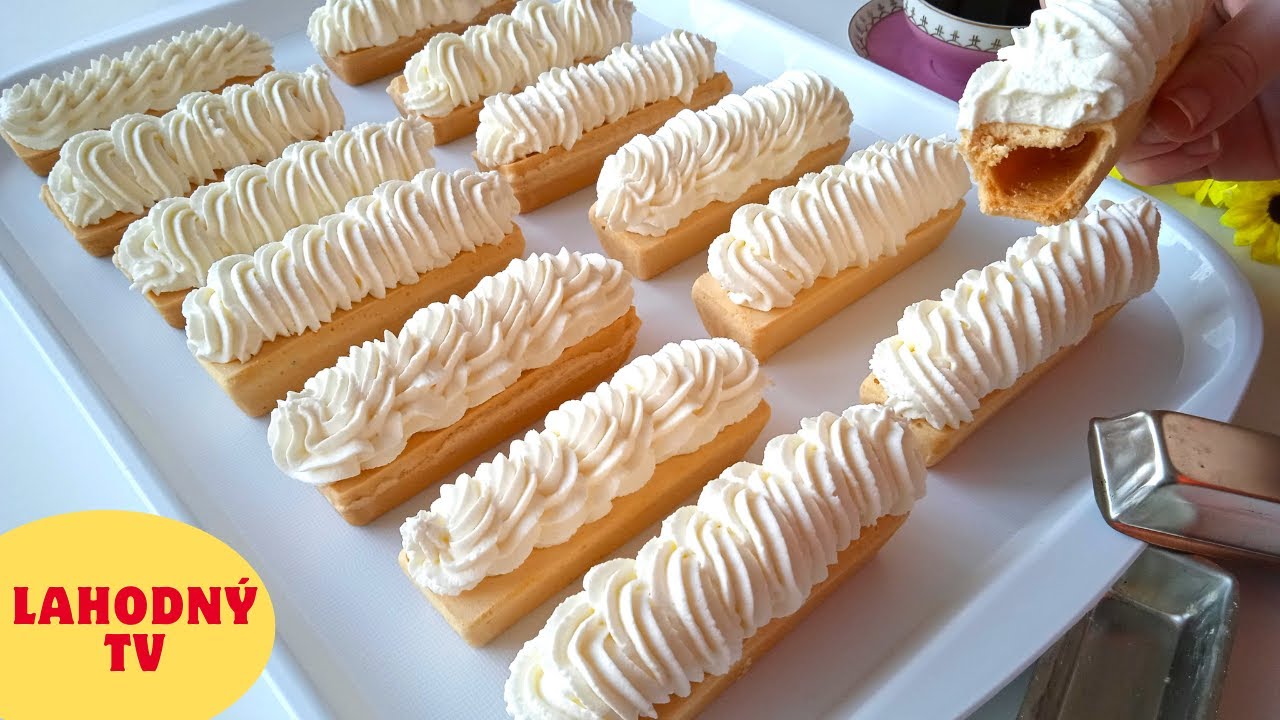 RAKVIČKY SE ŠLEHAČKOU, RETRO DEZERT JAKO Z CUKRÁRNY! Lahodný TV