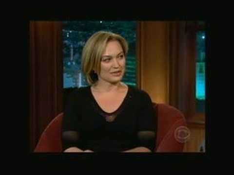 Sophia Myles -- (Moonlight) on The Late Late Show ...