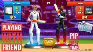 Stick Cricket Live | Playing With My Friend | Multi-player Game screenshot 5
