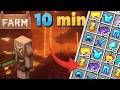 Minecraft Trending Nether Farm | Easy XP &amp; Loot Farm Under 10 Minutes