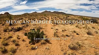 Through the Sun and Sand: Silent Hiking on the CDT | #thruhiking #hiking