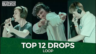 TOP 12 DROPS LOOPSTATION | East German Beatbox Championship 2022