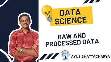 Indian Student teaches Data Science | Raw Data and Processed Data | Paathshala Pandit
